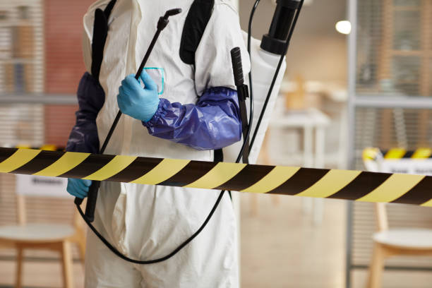 Professional Biohazard Cleanup technician working in Summitville, IN